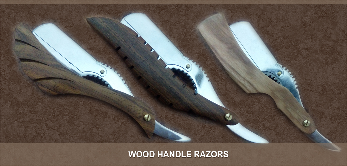 Wood Handle Razors